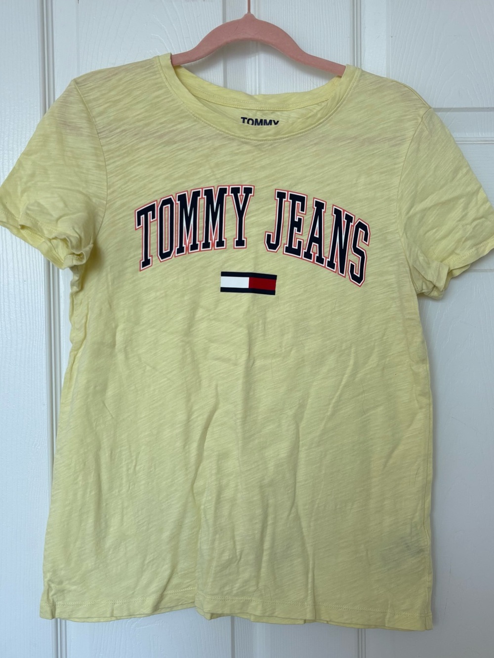 Tommy Hilfiger Yellow Logo Tee